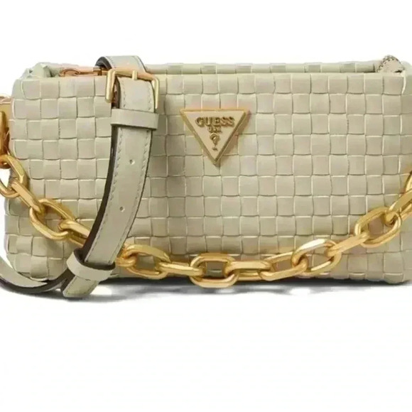 COPY - Guess Lisbet Mini Bag  Grey With Strap - Picture 1 of 3